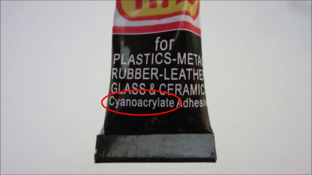 super glue chemical name